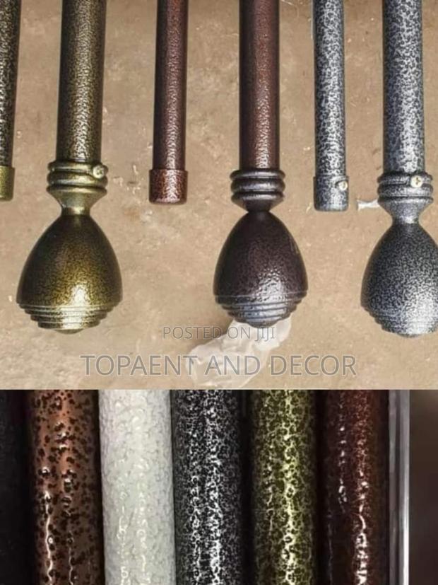 Powder Coated Jua Kali Window Curtain Rods Window Rods