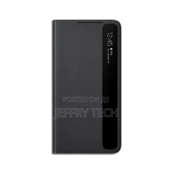 Genuine Samsung Clear View S21 Leather Case