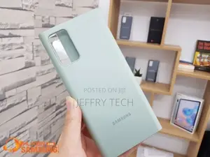 Genuine High Quality Clear View Samsung Note 20 Leather Case