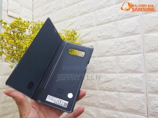 Genuine Clear View Galaxy Note 8 Leather Case - thumbnail 3