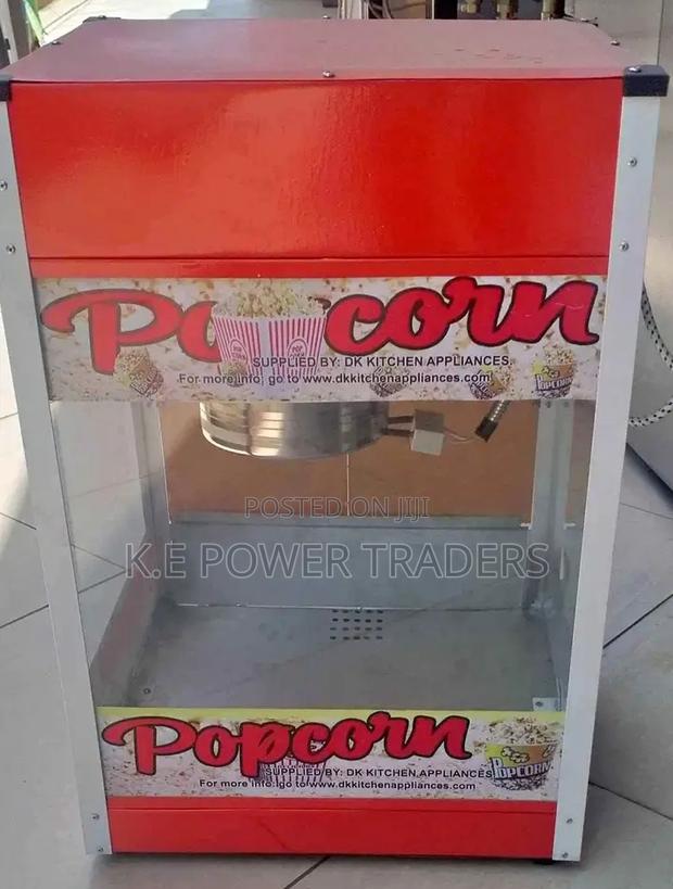 Locally Fabricated Popcorn Machine - main view