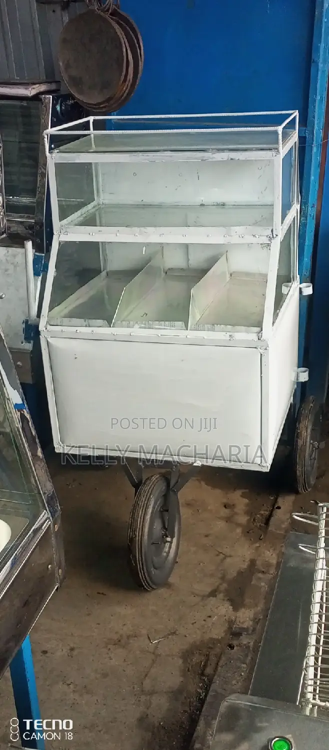 Commercial Sizes Eggs Smokies Trollies