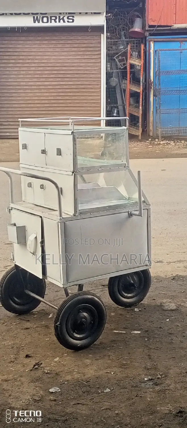 Commercial Sizes Eggs Smokies Trollies