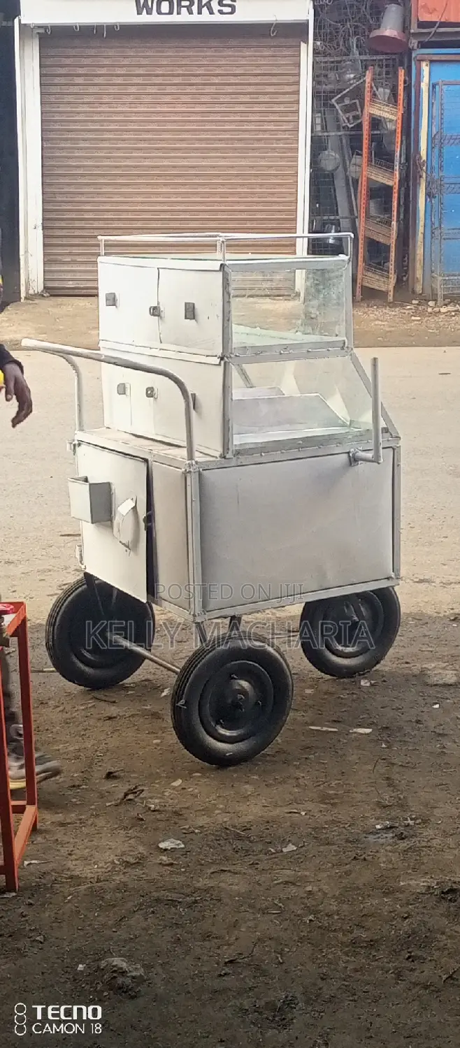 Commercial Sizes Eggs Smokies Trollies