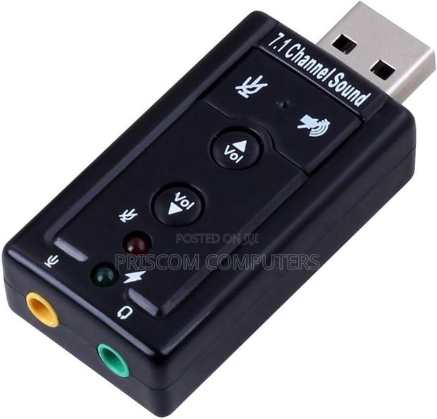 7.1 Channel USB External Sound Card Audio Adapter