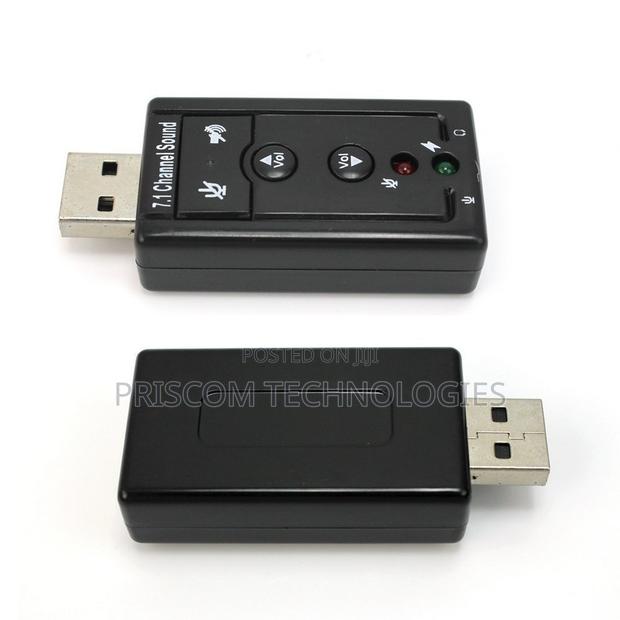 7.1 Channel USB External Sound Card Audio Adapter