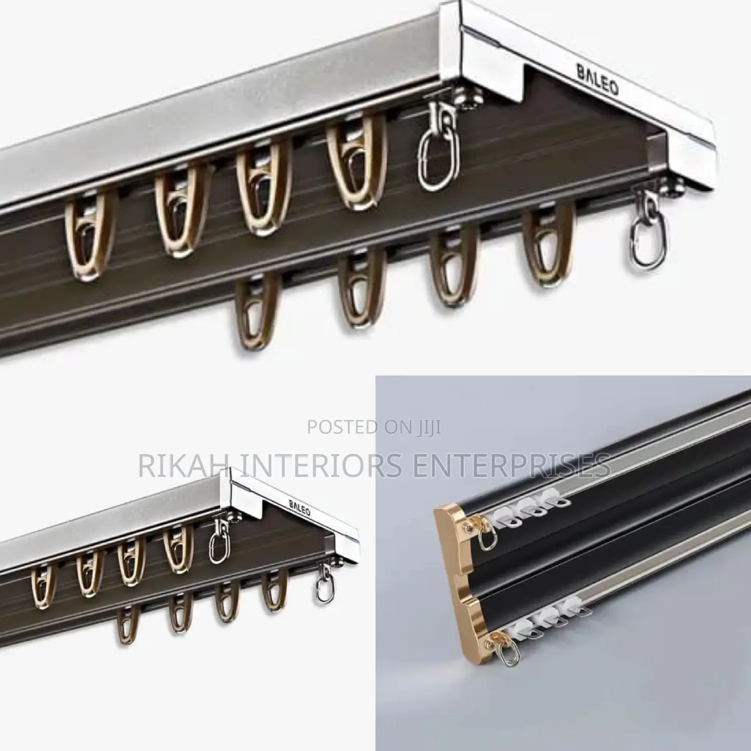 Double Aluminium Curtain Rails Curtain Rails
