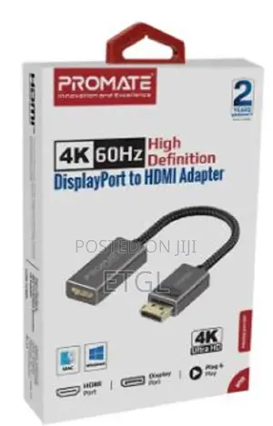 Promate at 60hz Displayport to HDMI Adapter