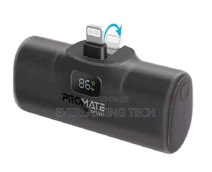 Promate 5000mah Ultra-Compact Fast Charging Power Bank