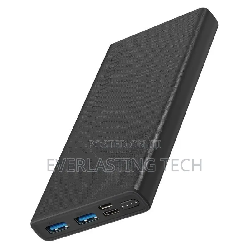 Promate Super Slim Design 10000mah Fast Charging Power Bank