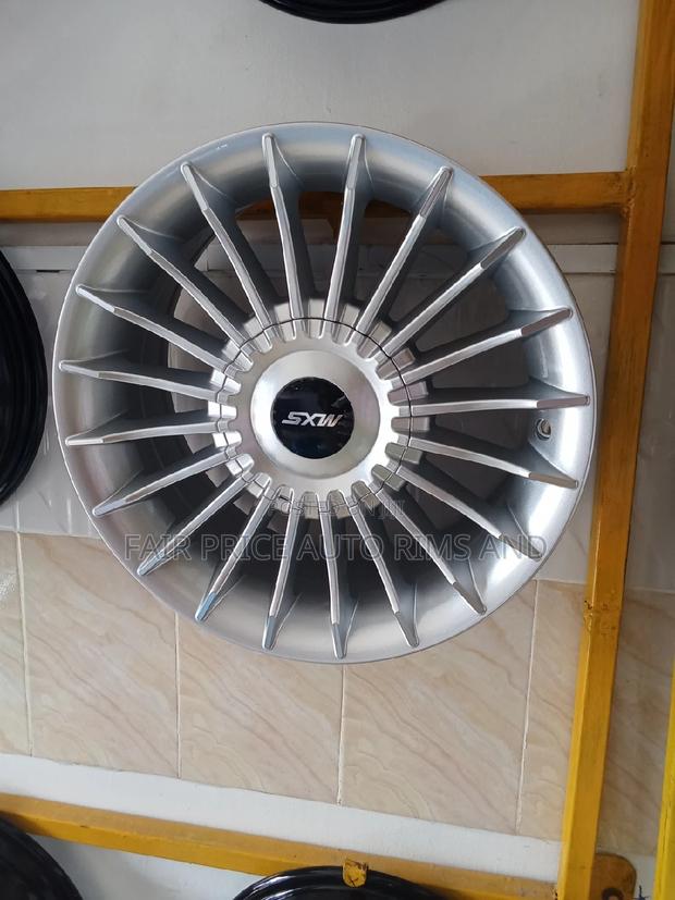Rims Size 15 Silver Plain Blocked 4/100