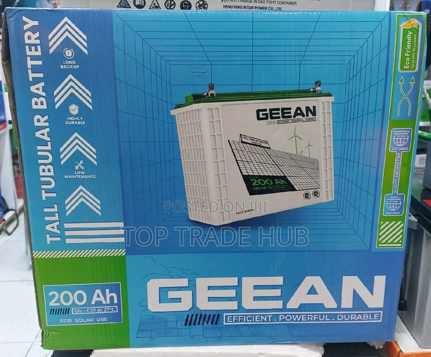 Geean Tall Tubular Heavy-Duty Battery 200ah