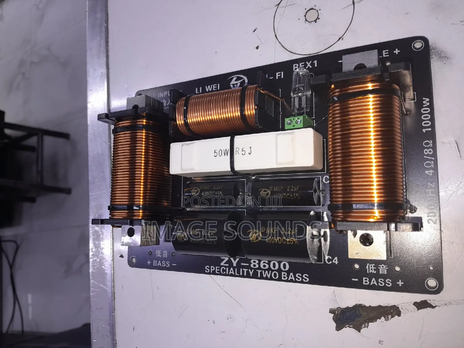 Internal Crossover for Double Speaker 1000 Watts (Li Wei)