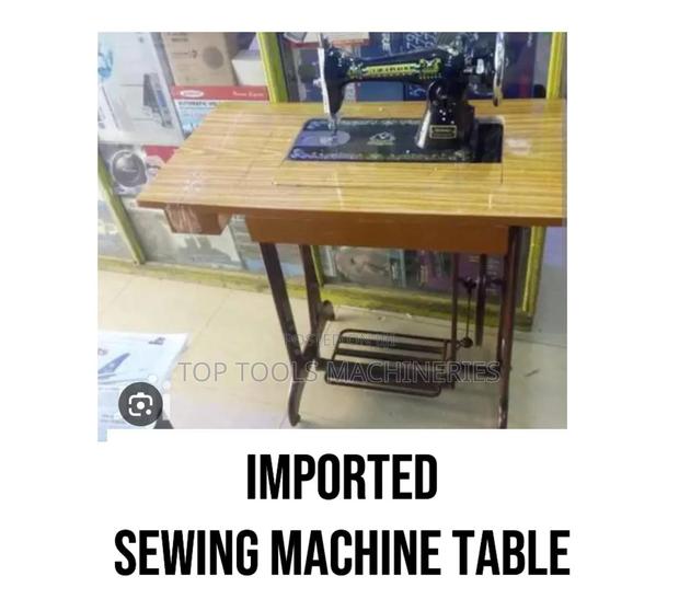 Imported Sewing Machine Table - main view