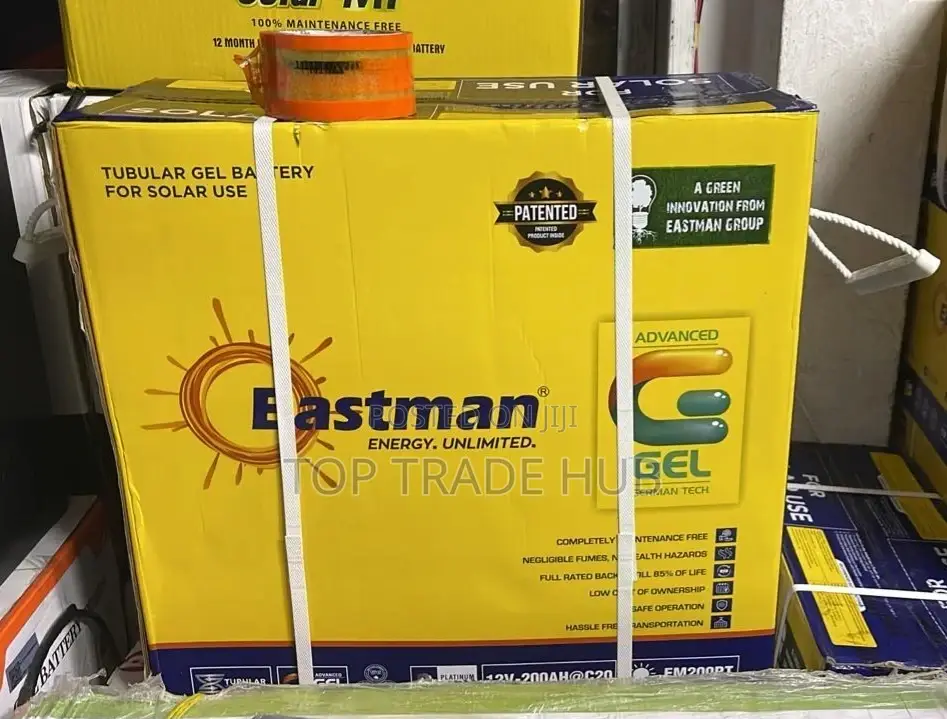 Eastman Tubular Gel Heavy-duty Battery 200 Ah