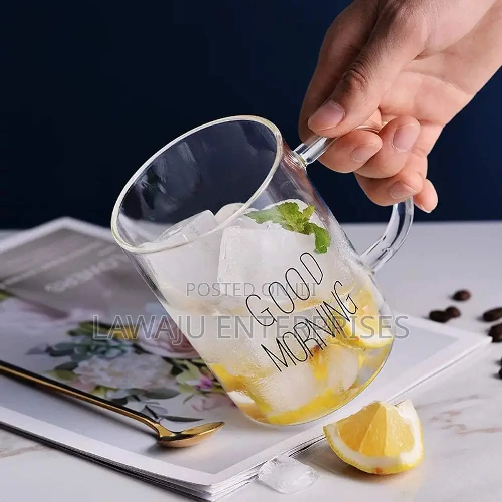 Transparent Creative Glass Coffee Mug