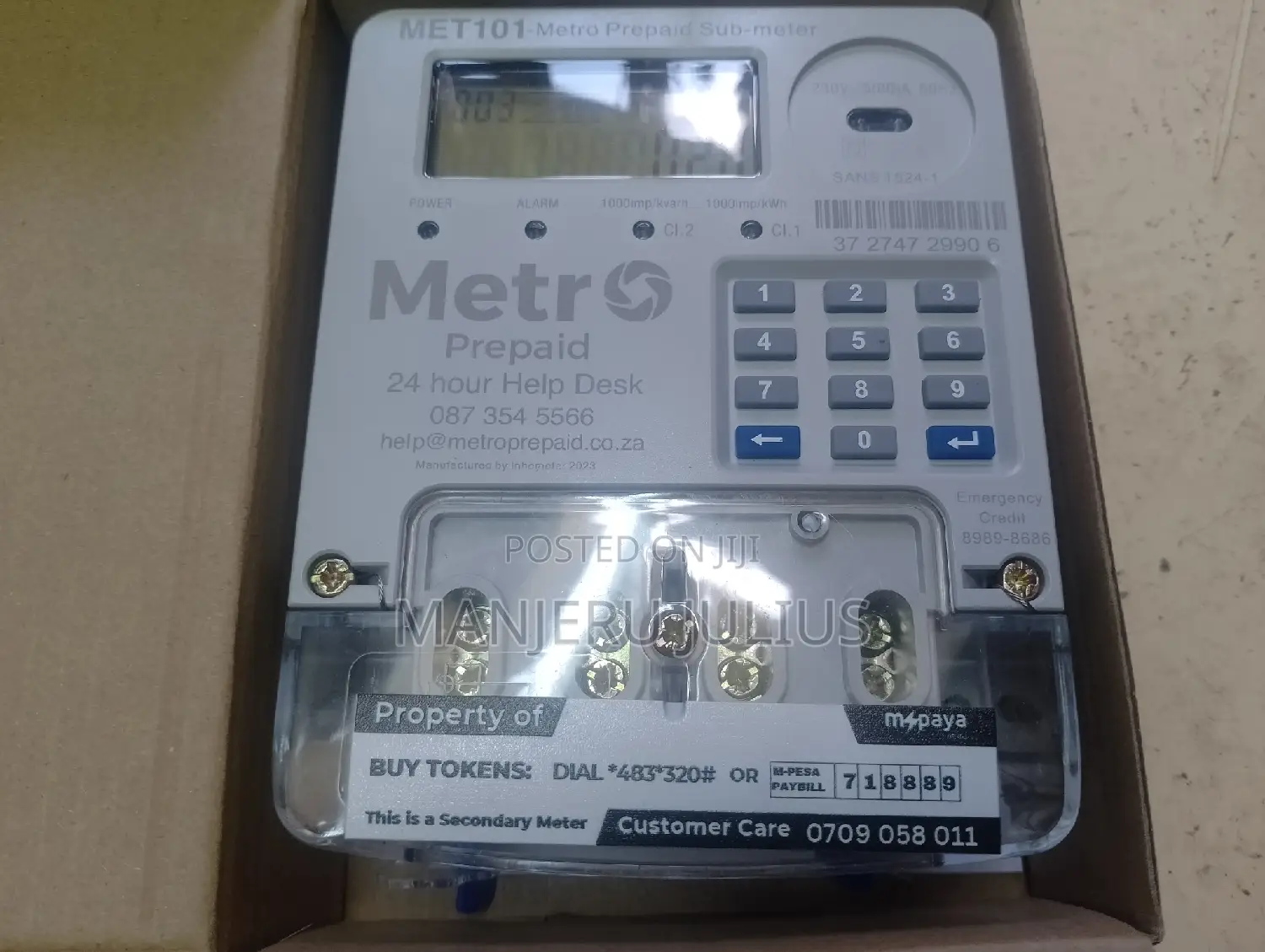 Electric Prepaid Submeter