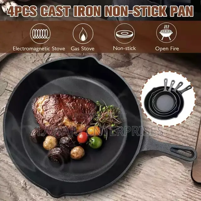 4 PCS Skillet Pans