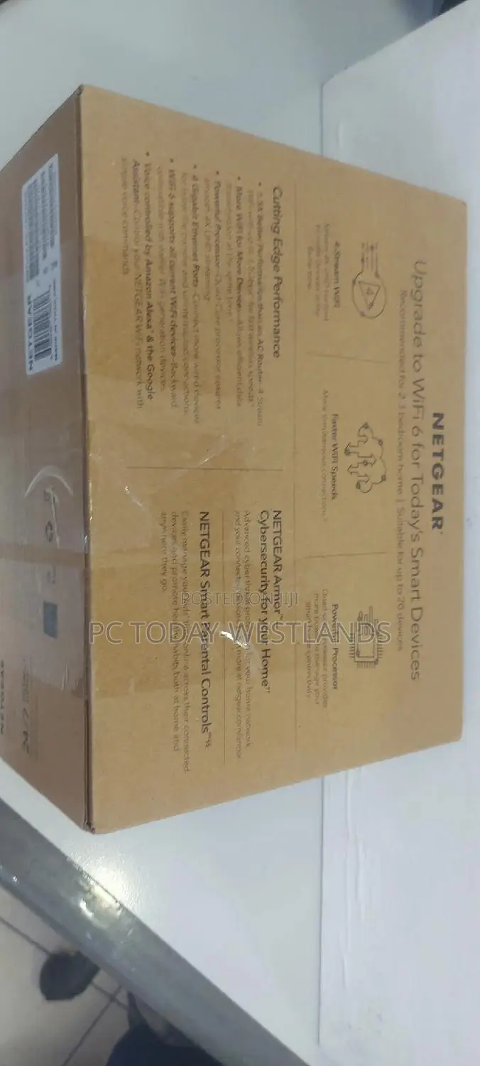 NETGEAR R6700AX 4-stream Dual-band Wifi 6 Router