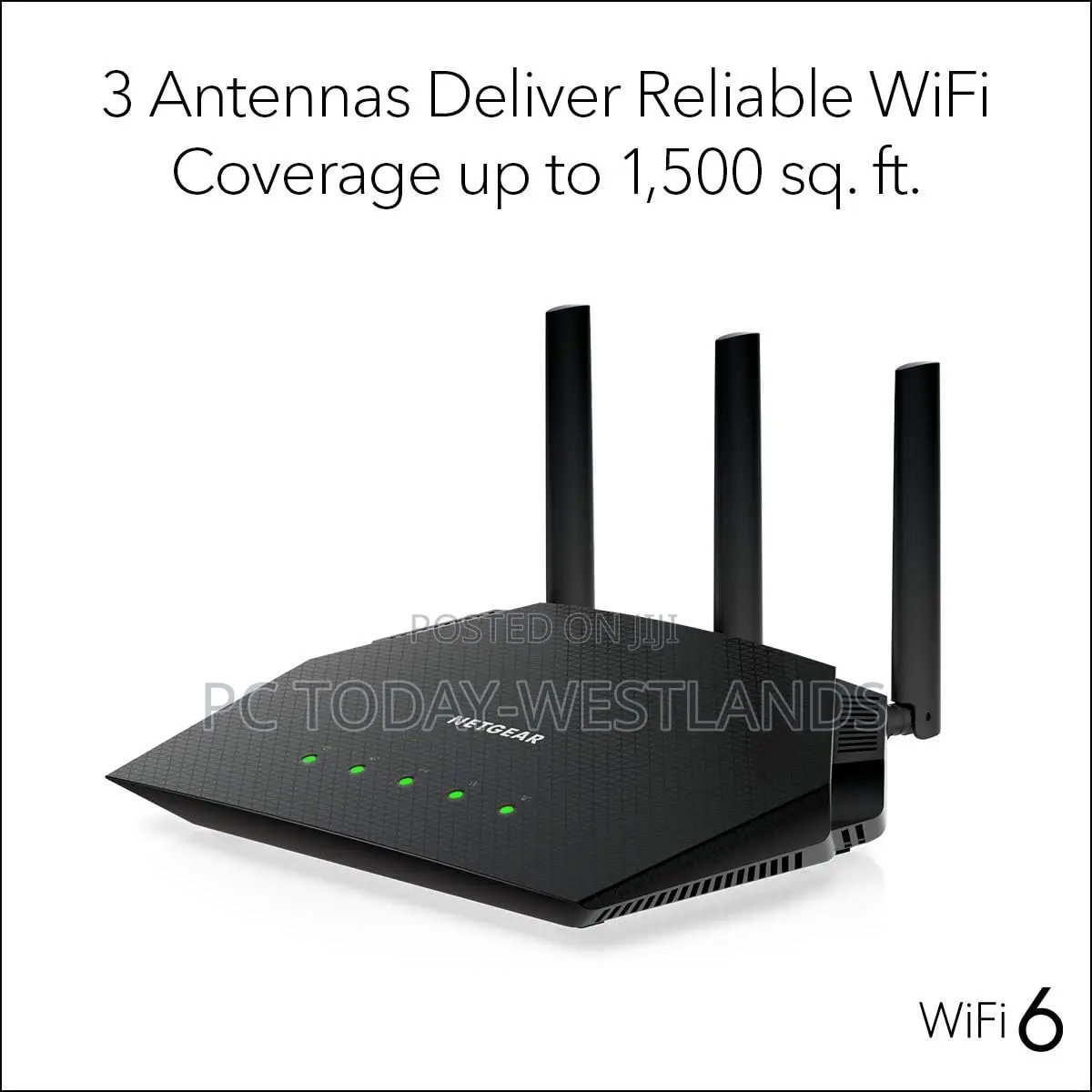NETGEAR R6700AX 4-stream Dual-band Wifi 6 Router