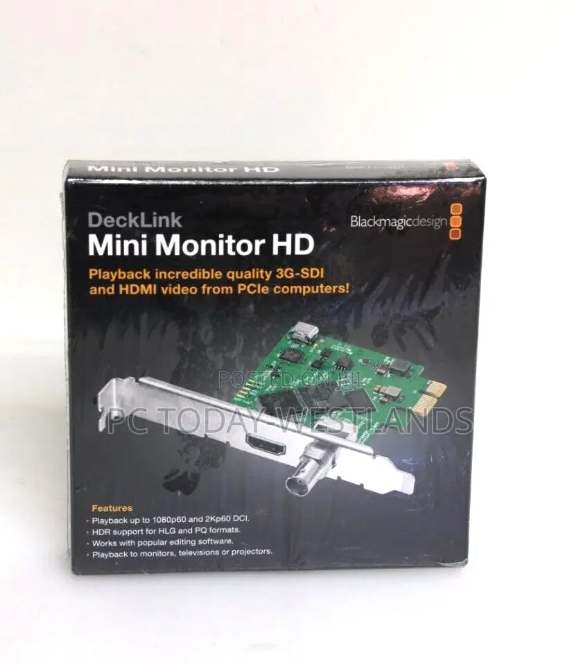 Blackmagic Design Decklink Mini Monitor HD
