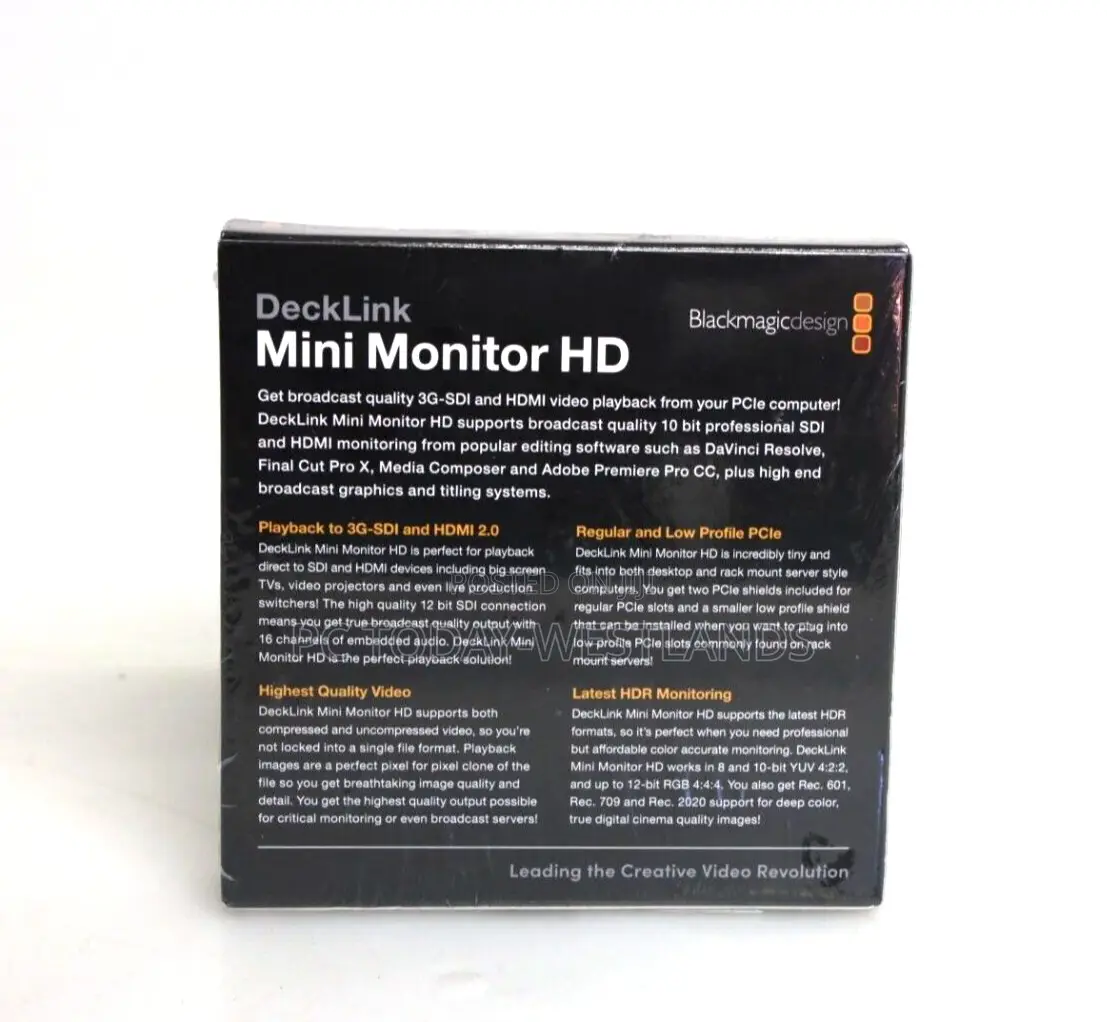 Blackmagic Design Decklink Mini Monitor HD