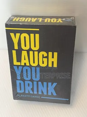 You Laugh You Drink a Party Card Game
