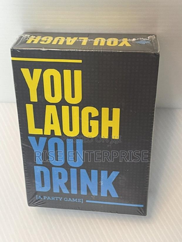 You Laugh You Drink a Party Card Game
