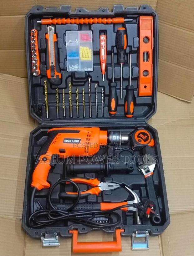 Black and Decker Drill Toolset - main view