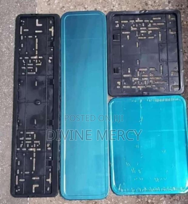 New Shape Number Plate Holder Flame