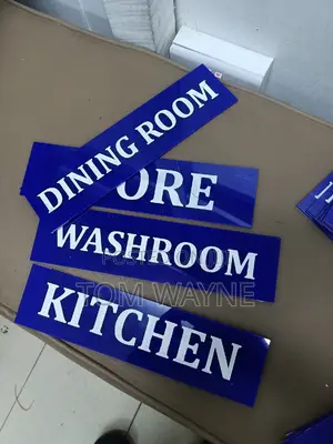 Door Labels Engraved in Your Preferred Color