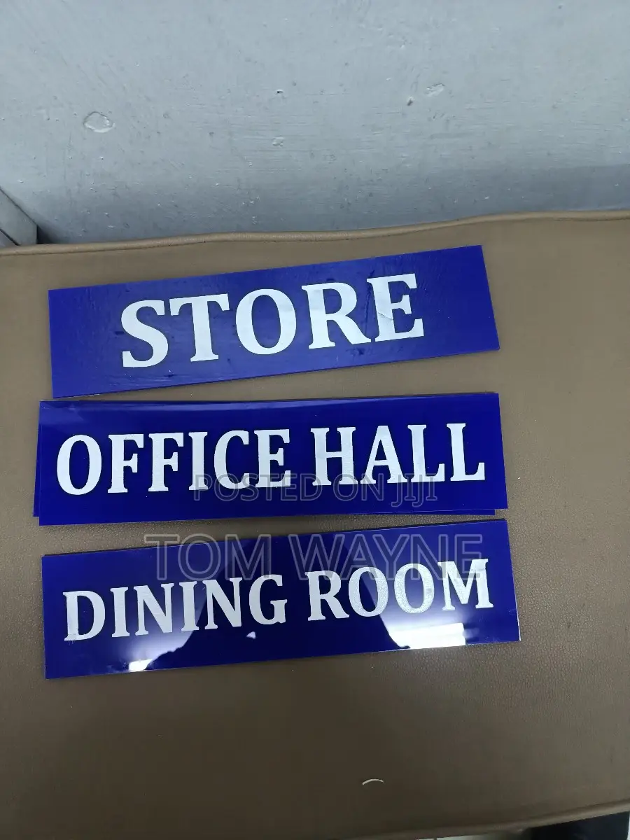 Door Signs for Your Offices, Classrooms or Workstations