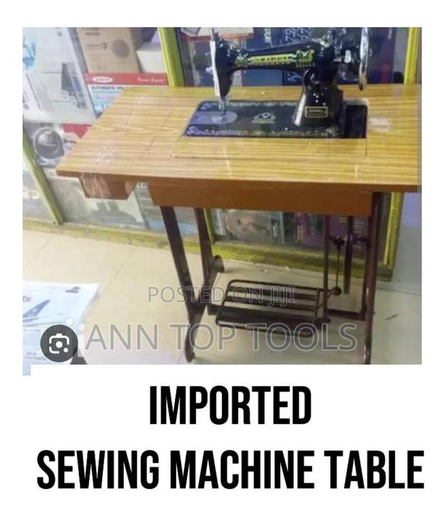 Imported Sewing Machine Table - main view