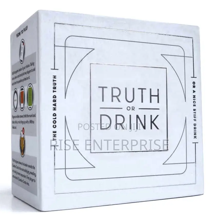 Truth or Drink Card Game