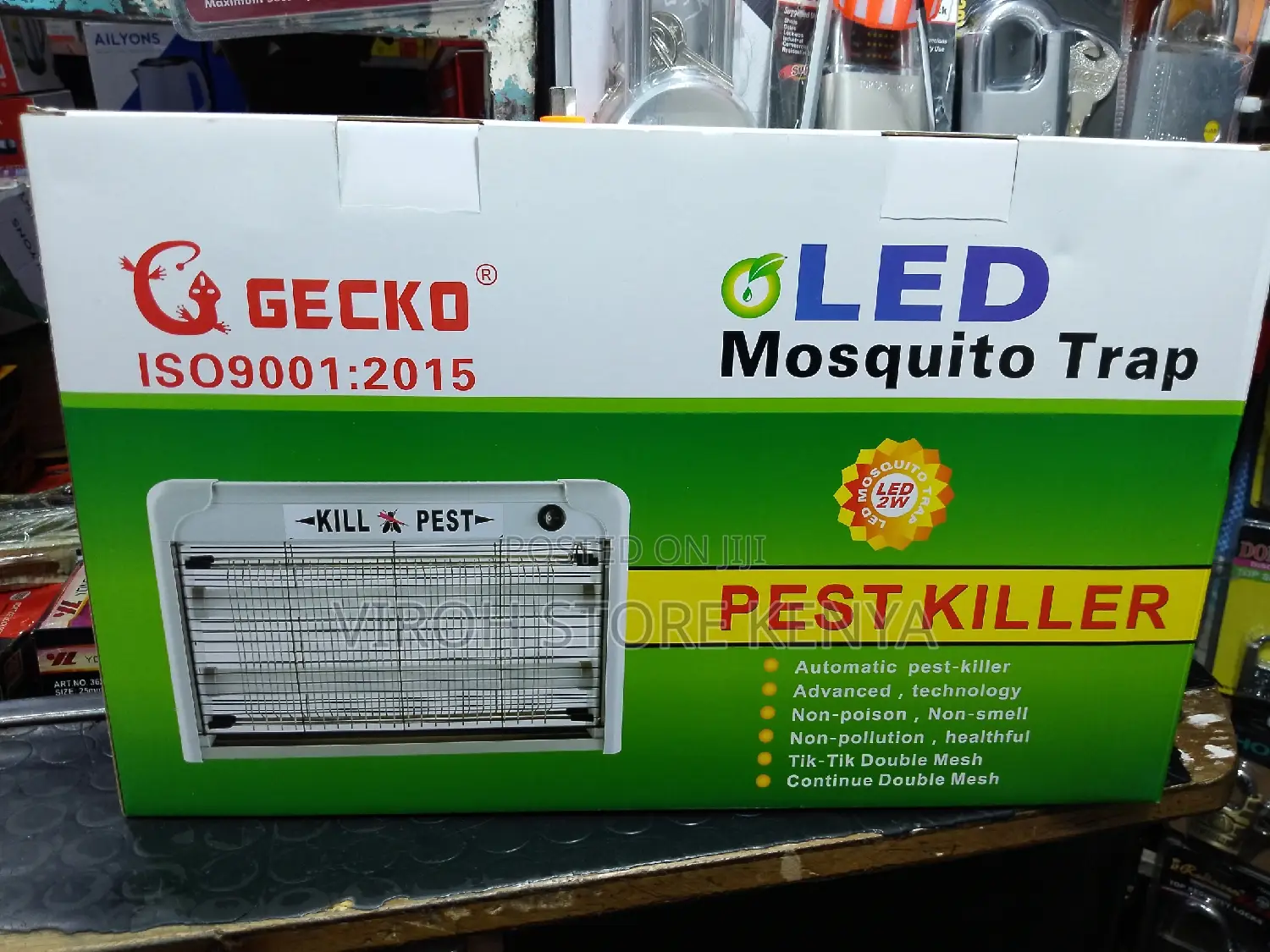 Gecko LED Mosquito Trap Room Insect Killer