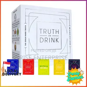Truth or Drink a Party Card Game
