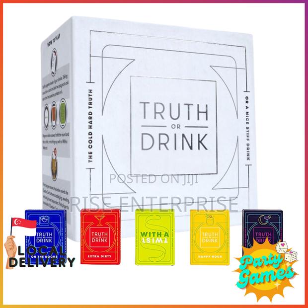 Truth or Drink a Party Card Game - thumbnail 2