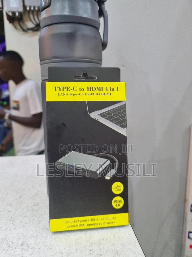 Type C to Hdmi 4 in 1 LAN +Type-C +Usb3.0 - main view