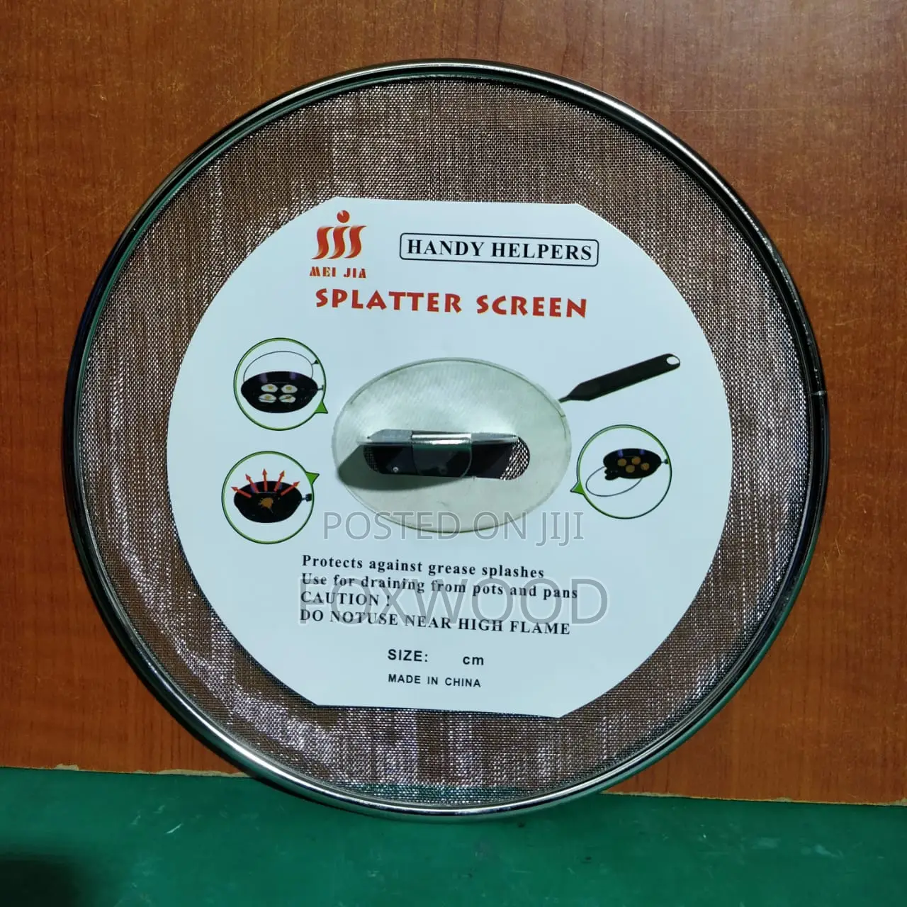 Meijia Stainless Steel Splatter Screen 33cm