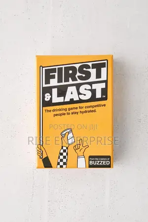 First Last Drinking Game