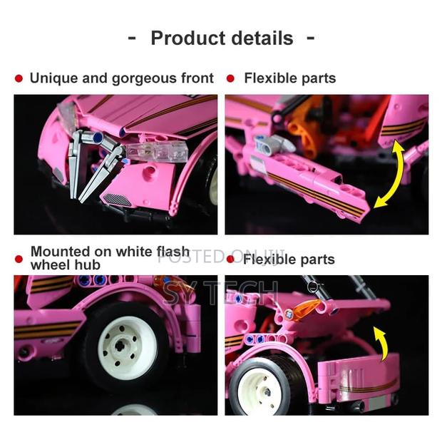 Title:Sport Car Classical Technical Building Blocks - thumbnail 4