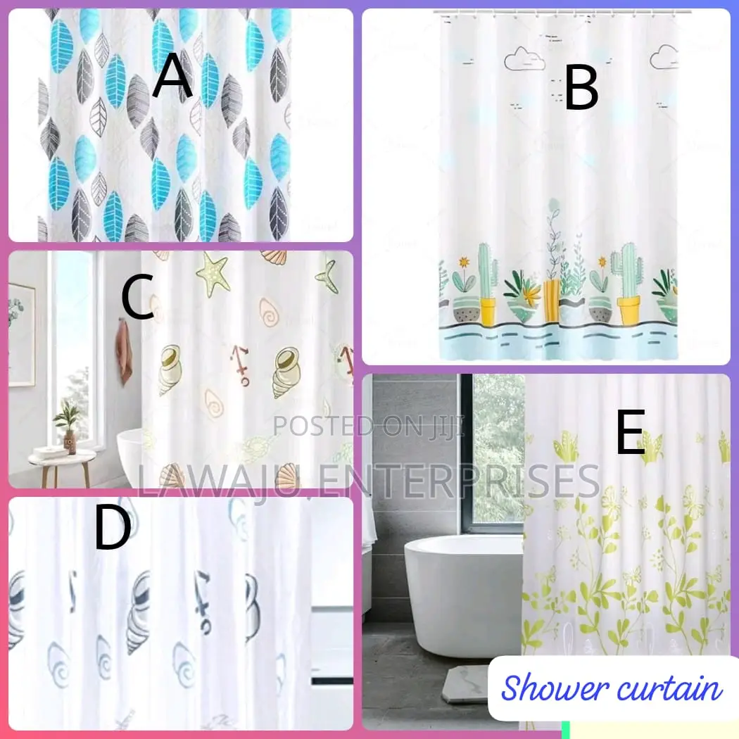 Heavy Material PEVA Shower Curtains