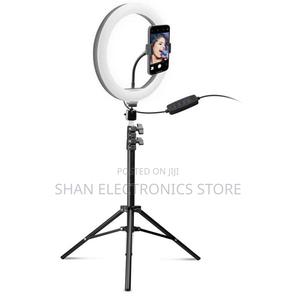 Ring Light Dimmable LED Ring Lamp Photo Video Camera 14 Inch - thumbnail 2