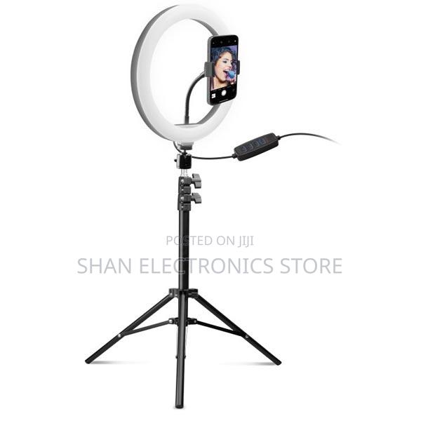 Ring Light Dimmable LED Ring Lamp Photo Video Camera 14 Inch - main view