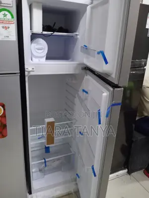 Mika Mrdcd168lsd 168l Double Door Fridge Silver Brush