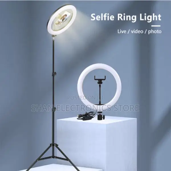 Easy to to Use Ring Light 14 Inch (RL-14) With Stand 2.1m