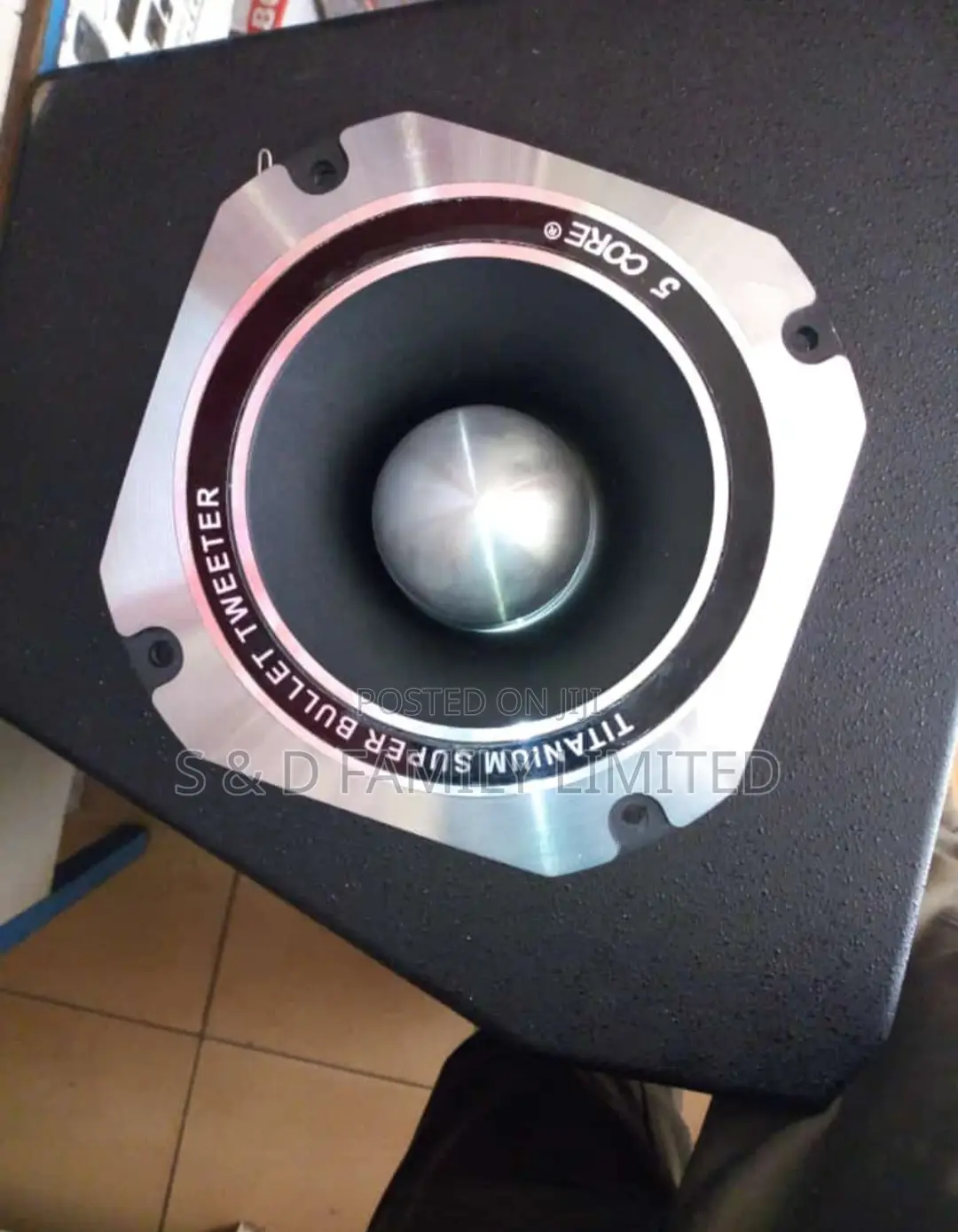 5 Core Titanium Super Bullet Tweeter