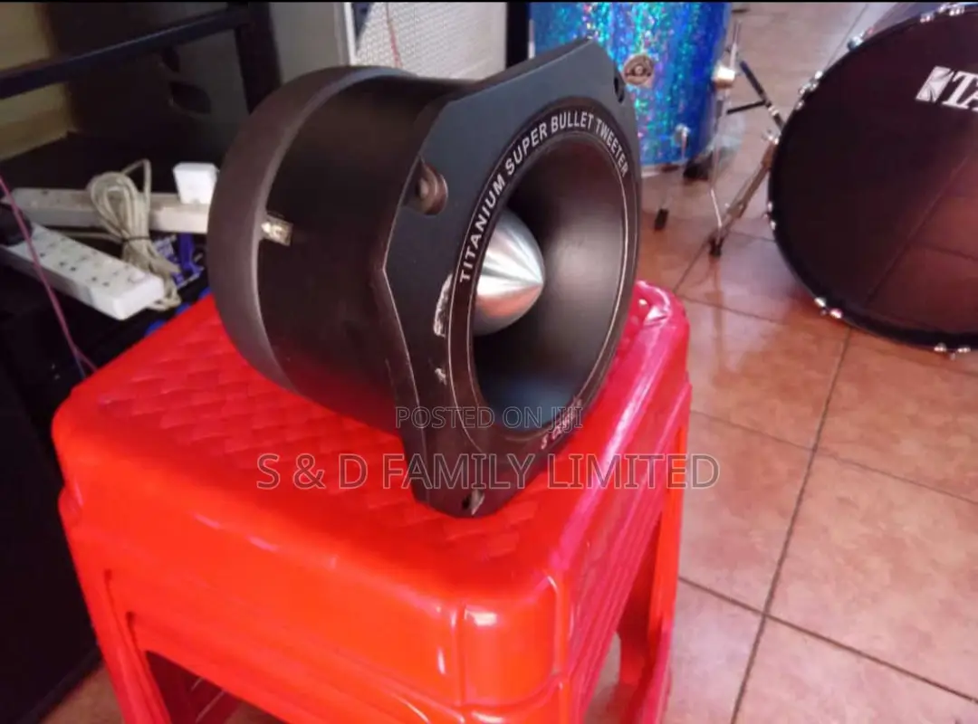 5 Core Titanium Super Bullet Tweeter