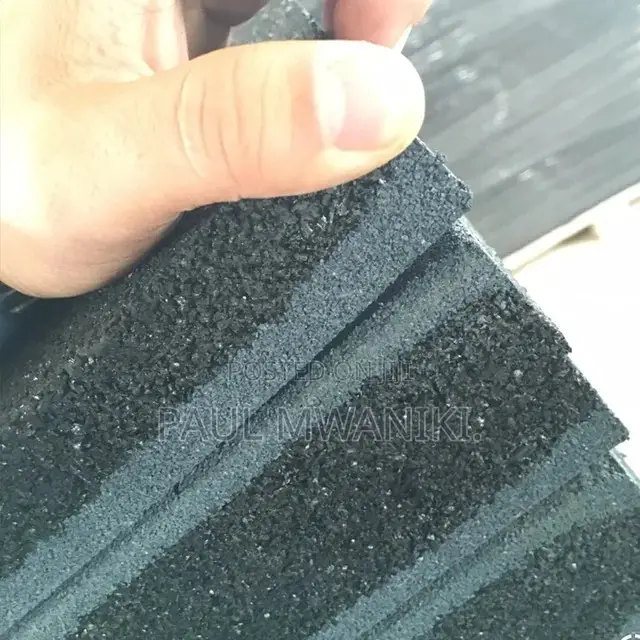1m X 1m X 15mm 15mm Composites 15mm Rubber Gymtiles Mat