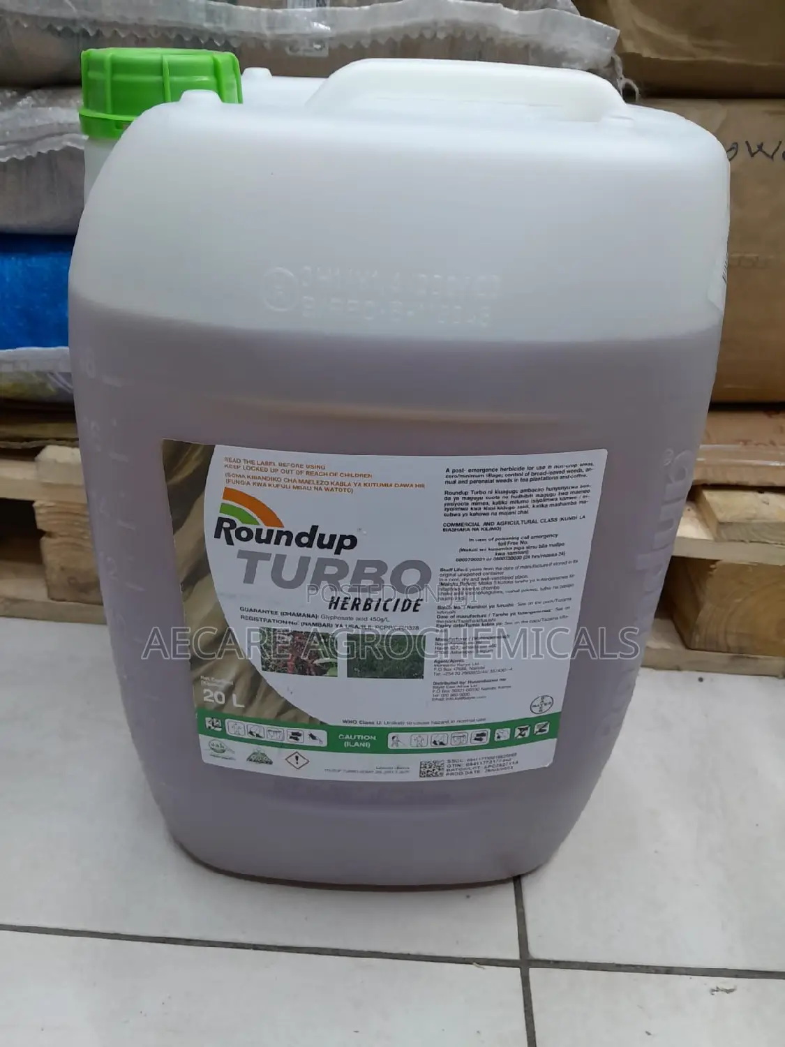 Roundup Turbo 20litres Herbicide